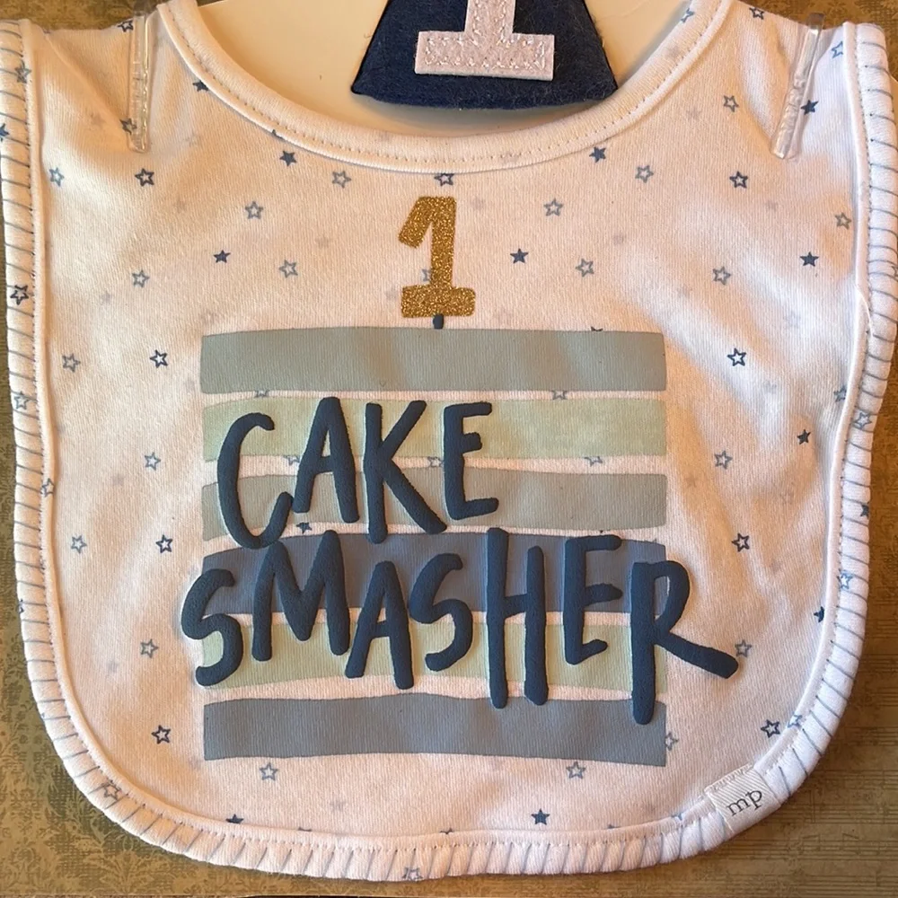 Mud Pie Boy Cake Smasher Set